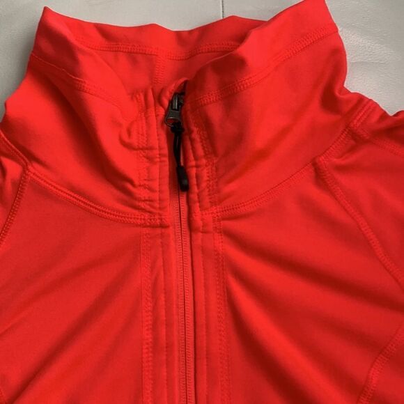 Tangerine Full Zipper Active Wear Jacket Size M - Picture 8 of 12